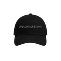 Black Gradial Coordinates Cap on a white background